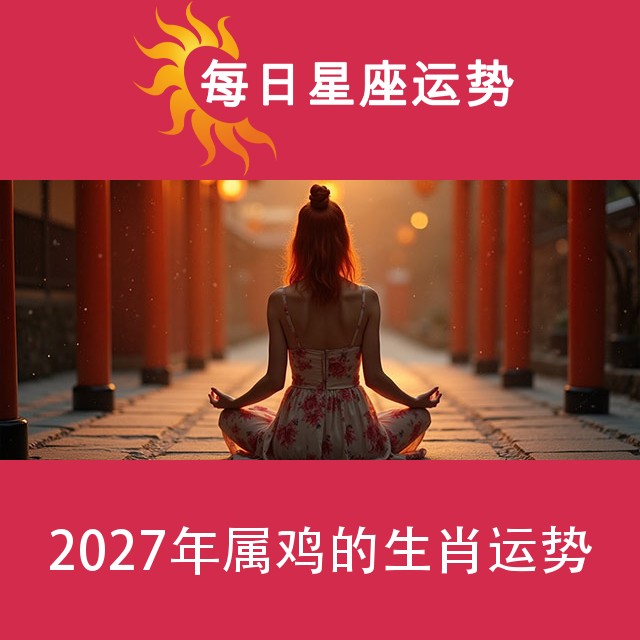 2027年属鸡的生肖运势
