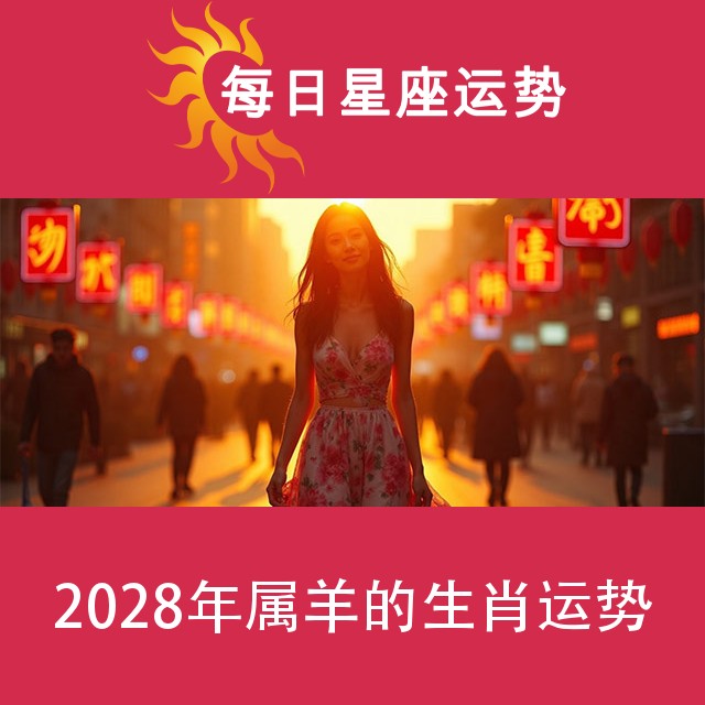 2028年属羊的生肖运势