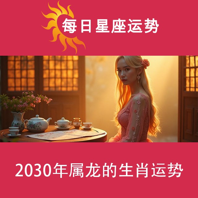 2030年属龙的生肖运势