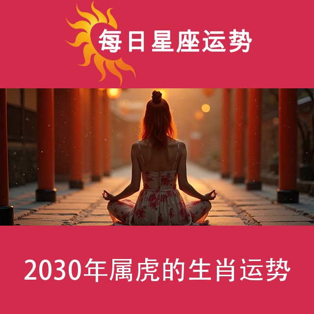 2030年属虎的生肖运势