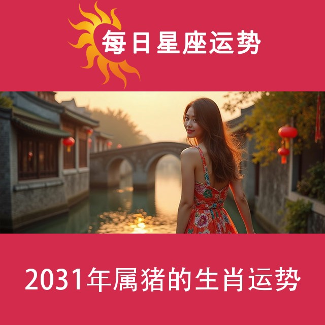 2031年属猪的生肖运势