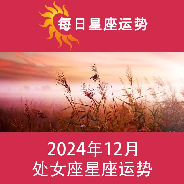 处女座 2024年12星座月运