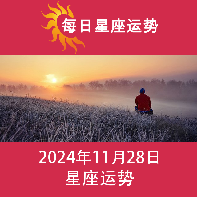 2024年11月28日 的每日星座运势预测