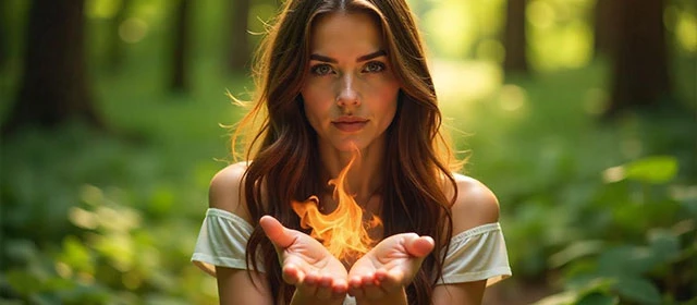 在土地、水和空气之后，火来了！